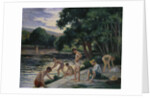 Bathers on the Banks of the Cure by Maximilien Luce