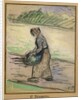 Peasant with Firewood by Camillle Pissarro