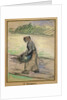 Peasant with Firewood by Camillle Pissarro