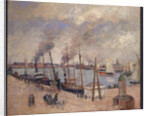 The Port at Le Havre by Camillle Pissarro