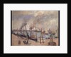 The Port at Le Havre by Camillle Pissarro