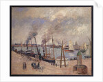 The Port at Le Havre by Camillle Pissarro