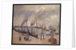 The Port at Le Havre by Camillle Pissarro
