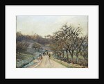 Orchard near d'Osny by Camillle Pissarro