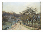 Orchard near d'Osny by Camillle Pissarro