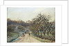 Orchard near d'Osny by Camillle Pissarro