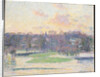 Flood at Sunset by Camillle Pissarro