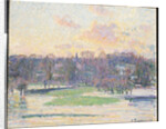 Flood at Sunset by Camillle Pissarro