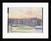 Flood at Sunset by Camillle Pissarro