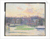 Flood at Sunset by Camillle Pissarro