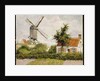 Windmill at Knock, Belgium by Camillle Pissarro