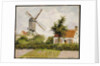 Windmill at Knock, Belgium by Camillle Pissarro