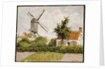 Windmill at Knock, Belgium by Camillle Pissarro