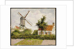 Windmill at Knock, Belgium by Camillle Pissarro