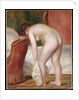 Female Nude Drying Herself by Pierre-Auguste Renoir