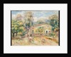 Collettes Farmhouse, Cagnes by Pierre-Auguste Renoir