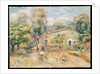 Collettes Farmhouse, Cagnes by Pierre-Auguste Renoir