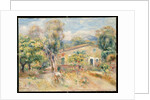 Collettes Farmhouse, Cagnes by Pierre-Auguste Renoir
