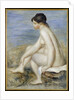 A Seated Bather by Pierre-Auguste Renoir