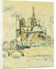 Notre Dame by Paul Signac