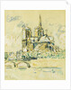Notre Dame by Paul Signac