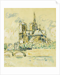 Notre Dame by Paul Signac