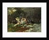 Flock of Sheep, Houghton Farm by Winslow Homer
