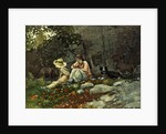 Flock of Sheep, Houghton Farm by Winslow Homer