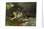 Flock of Sheep, Houghton Farm by Winslow Homer