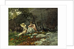 Flock of Sheep, Houghton Farm by Winslow Homer