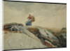 Down the Cliff by Winslow Homer