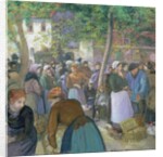 Poultry Market at Gisors by Camille Pissarro