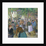 Poultry Market at Gisors by Camille Pissarro