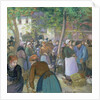 Poultry Market at Gisors by Camille Pissarro