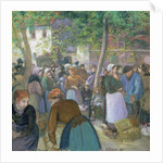 Poultry Market at Gisors by Camille Pissarro