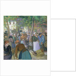 Poultry Market at Gisors by Camille Pissarro
