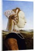 Portrait of the Duchess of Urbino, Battista Sforza by Piero della Francesca