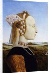 Portrait of the Duchess of Urbino, Battista Sforza by Piero della Francesca