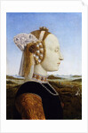 Portrait of the Duchess of Urbino, Battista Sforza by Piero della Francesca