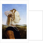 Portrait of the Duchess of Urbino, Battista Sforza by Piero della Francesca