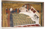 Married Couple Retires to Their Bed by Memmo di Filippuccio