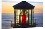Cape Meares Lighthouse lens at sunset, from Cape Meares, Oregon, USA by Anonymous