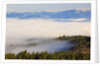 Morning fog covers Hood River Valley, Oregon, USA by Anonymous