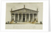 Designs for the Riding School of the Horse Guards, St. Petersburg: Elevations, Section and Ground Plan by Giacomo Quarenghi