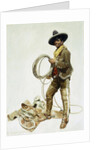 Mexican Cowboy by William Herbert 'Buck' Dunton