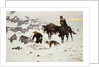 The Frozen Sheepherder by Frederic Remington