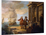 Europe: European Merchants with Stevedores by Jean-Baptiste Oudry