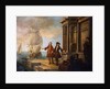 Europe: European Merchants with Stevedores by Jean-Baptiste Oudry