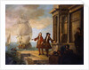 Europe: European Merchants with Stevedores by Jean-Baptiste Oudry