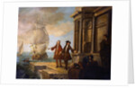 Europe: European Merchants with Stevedores by Jean-Baptiste Oudry